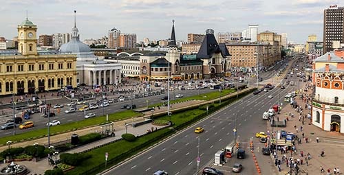 Москва Комсомольская площадь