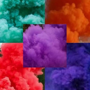 Дым фиолетовй оранжевый синий розовый зелёный