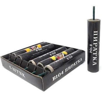 Набор петард Пиратка 6 петард