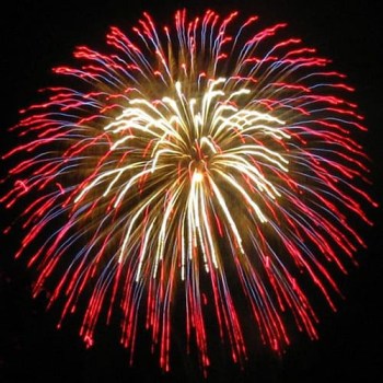 Салют мощный фейерверк 36 залпов